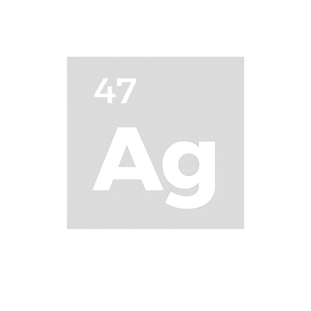 Silber Symbol Ag 47